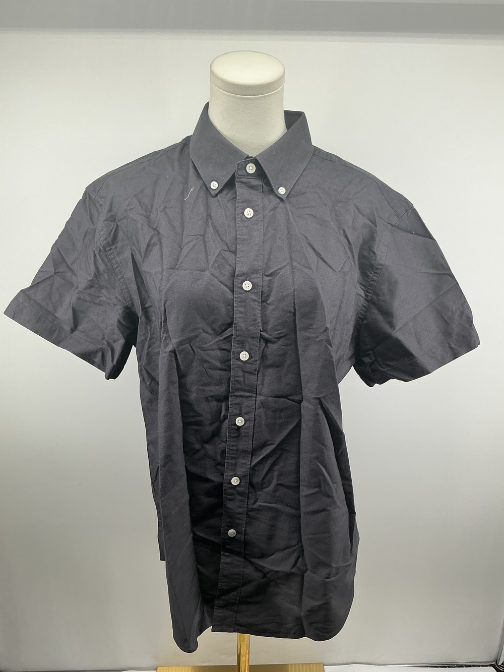100% Organic Cotton Short Sleeve Oxford Shirt